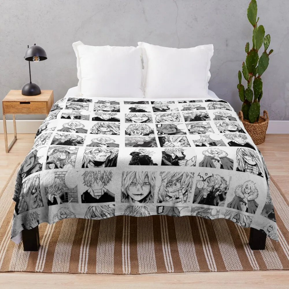 

Shigaraki Collage Throw Blanket microfiber blanket double summer blanket