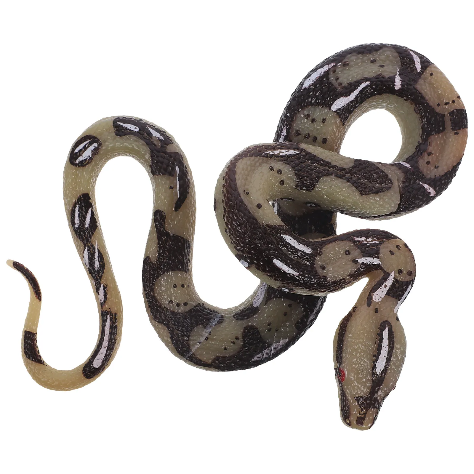 

Realistic Simulation Large Scary Halloween Prank Creepy Flexible Fake Snake Life Size Tricky Scare Prop