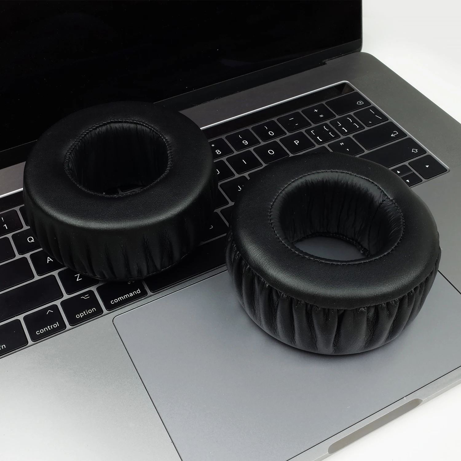 

NUNUVV Replacement Protein Leather memory foam Ear Pads Cushion Cover Earpads for SONY MDR-XB500 Headset repair parts,