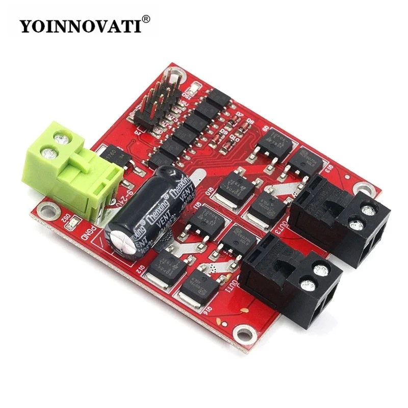 7A 160W Dual DC Motor Drive Module Industrial Grade Positive Negative PWM Speed L298 Logic XY-160D