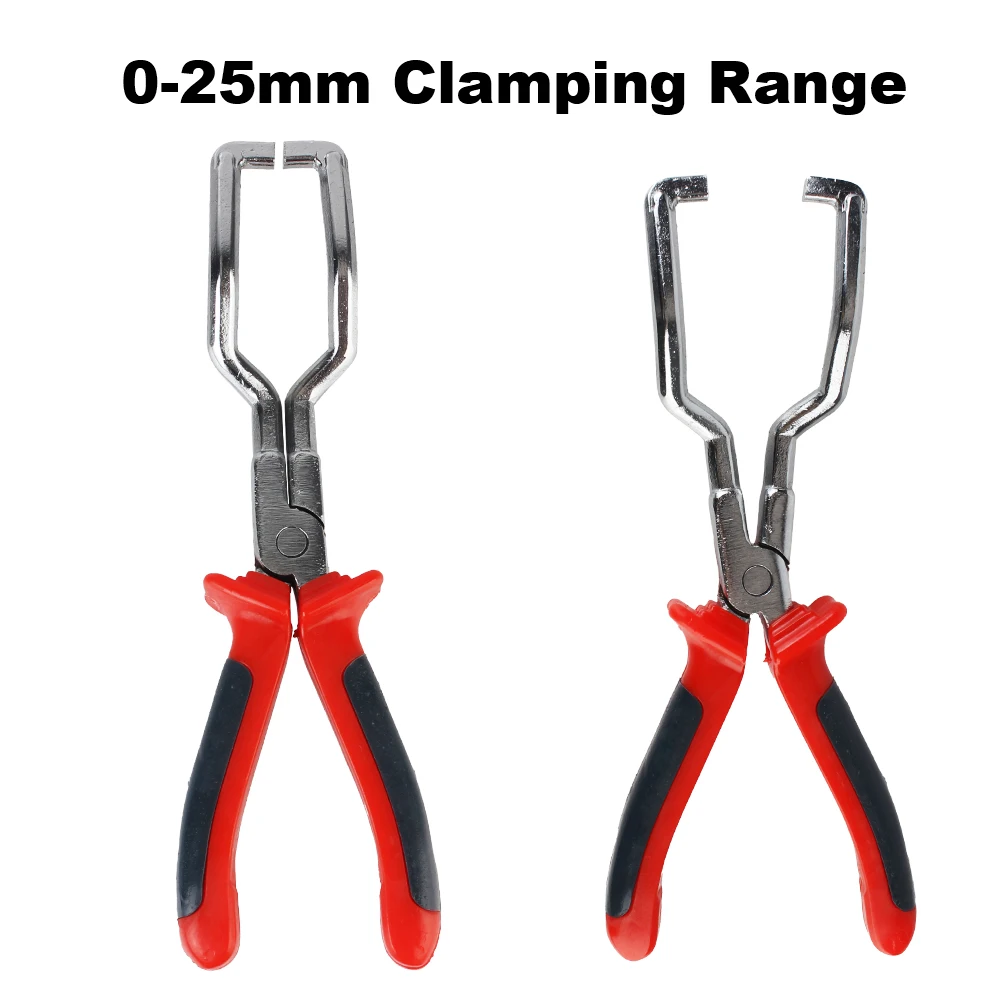 Steel Filter Hose Release Disconnect Car Gasoline Pipe Joint Fittings Calipers Removal Pliers Repair Tools Fuel Tube Pliers