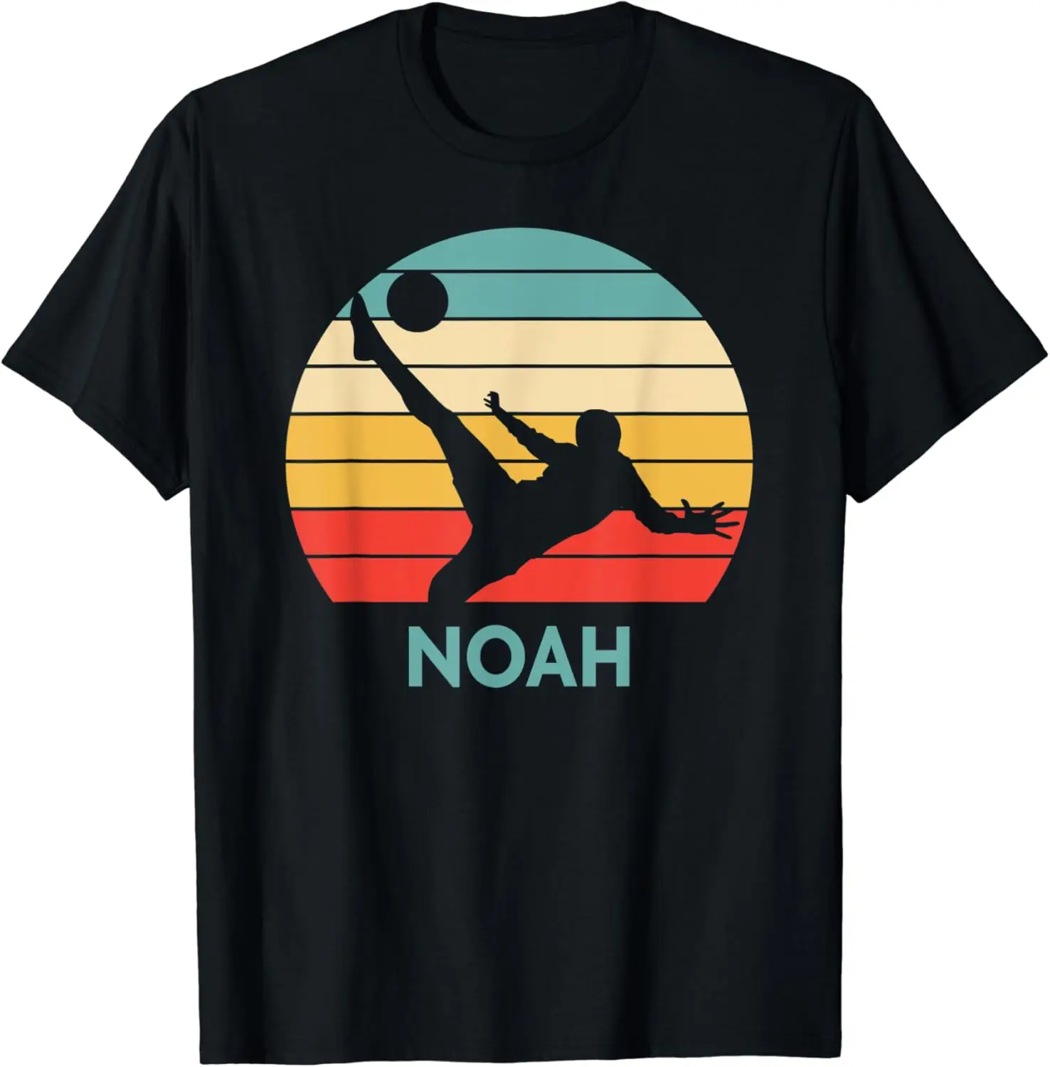 

Noah Name Gift Personalized Soccer T-Shirt