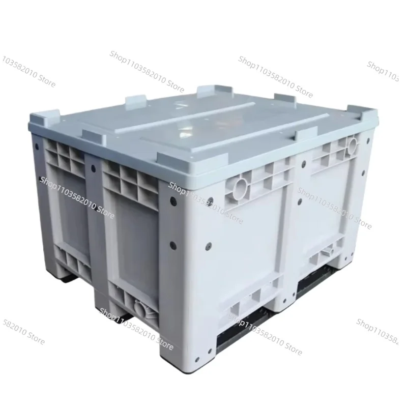 Add Storage Pallet Box Industrial Shelving Metal Container Foldable Warehouse Plastic Heavy Duty Pallet Rack