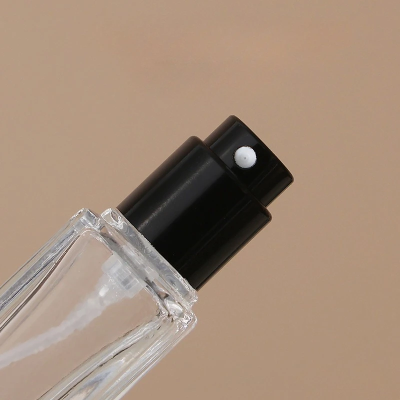 20 Stück 5ml 10ml Bajonett-Klarglas-Parfümflasche Tragbarer Zerstäuber Metall-Zerstäuber Parfümflasche Großhandel – Detail 4