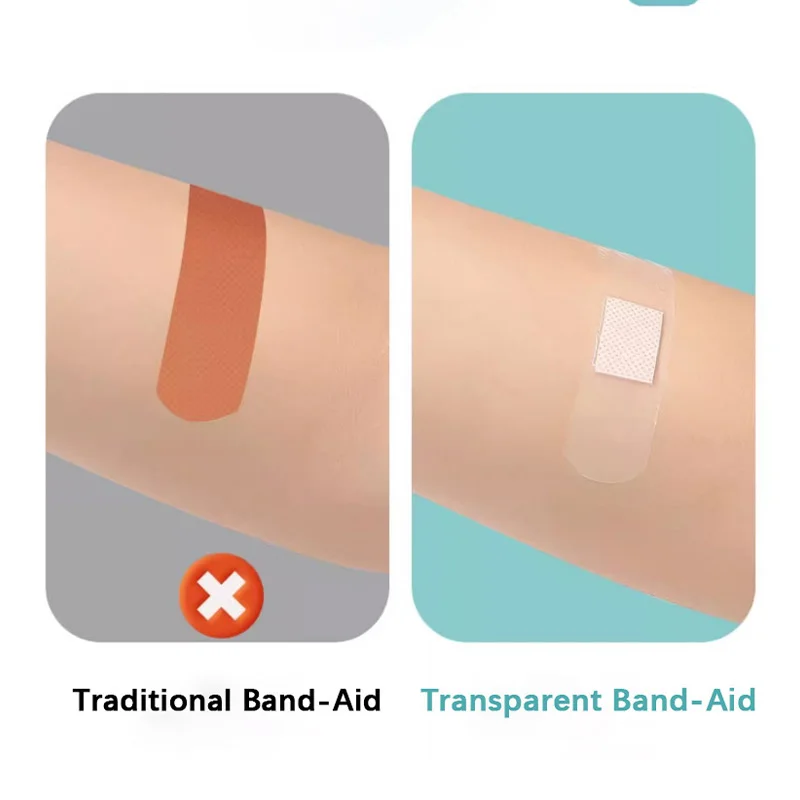 120pcs Band-Aids Waterproof Breathable Children Household Wounds Anti-friction Foot Bath Tourniquet Band stickers Bandaids image 6