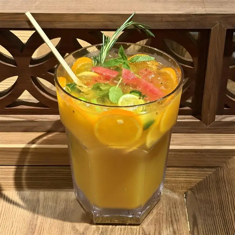 Summer Giant Fruit Tea Beer Super Large Glass Cup Face Slimming Hero Cup Popular Restaurant Hot Pot Store Special Use Transpa...
