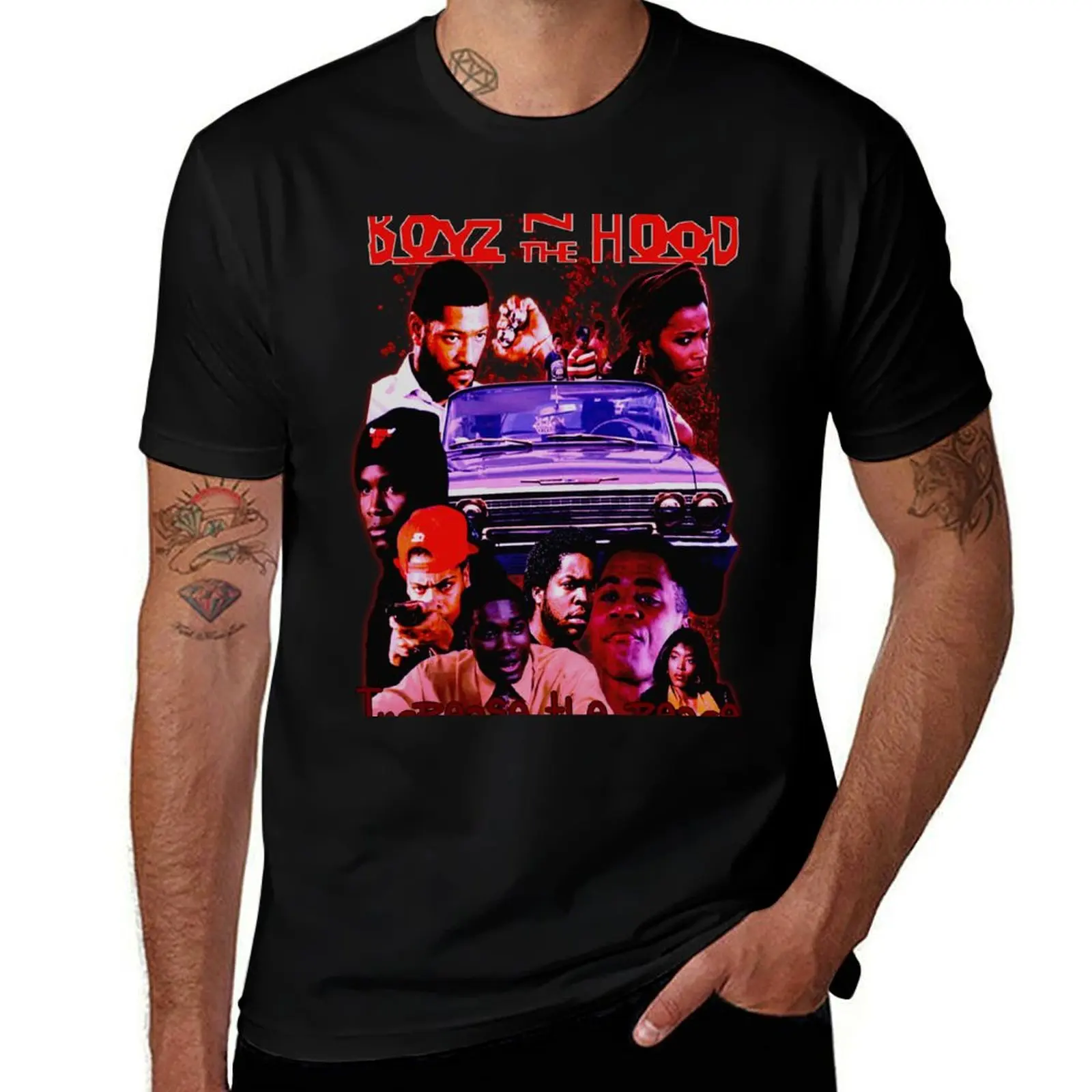 Increase The Peace - Boyz N The Hood T-Shirt Essential Solid Color T-Shirt