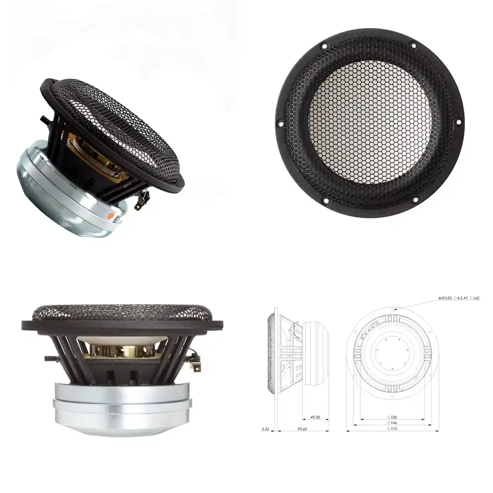 

Hf-153 Accuton C173-6-096 7-inch Ceramic Diaphragm Mid-woofer HiFi Speaker