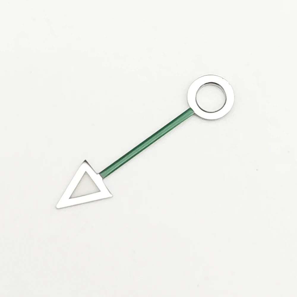 Синие светящиеся часы, аксессуары для стрелок, часы с механизмом 3804, иглы GMT, четыре руки, секундная стрелка