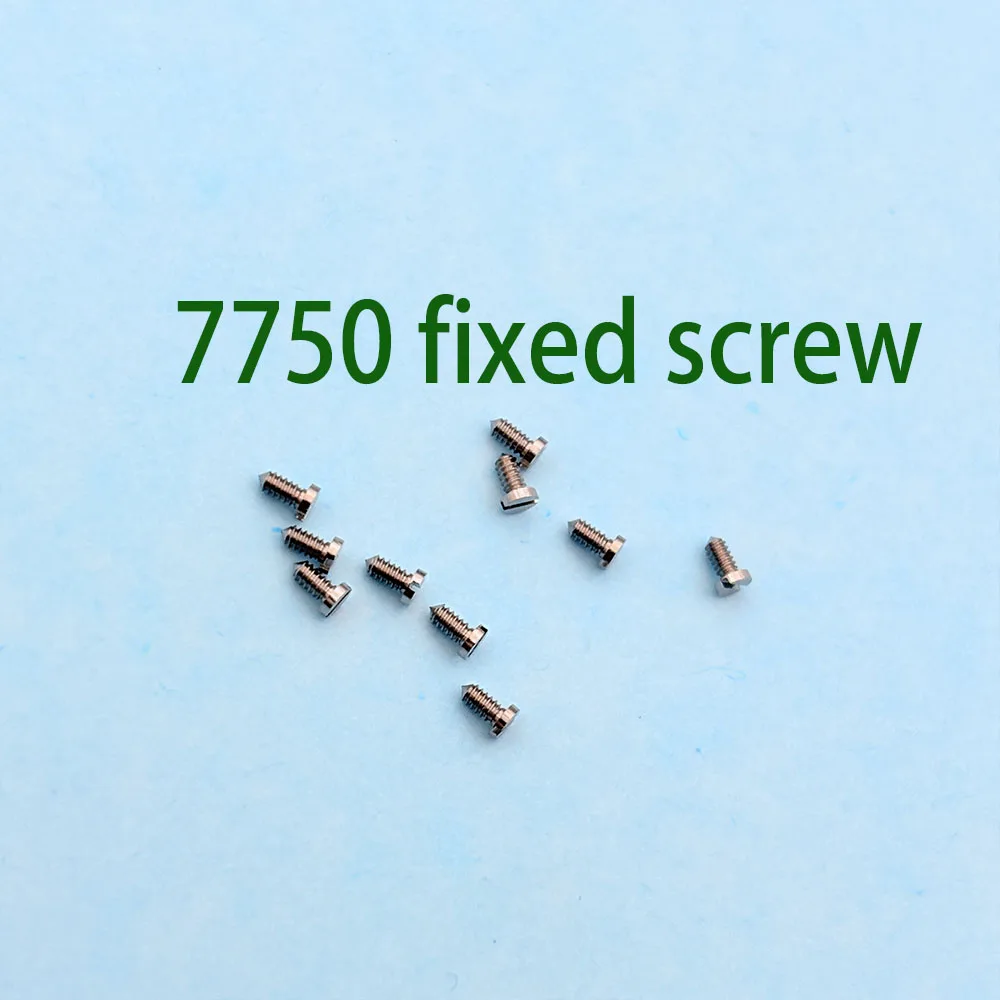 

100 шт. подходящих для механизма 7750 фиксирующих машинных винтов, фиксирующих деталей машин, аксессуаров для механических механизмов, деталей для обслуживания.