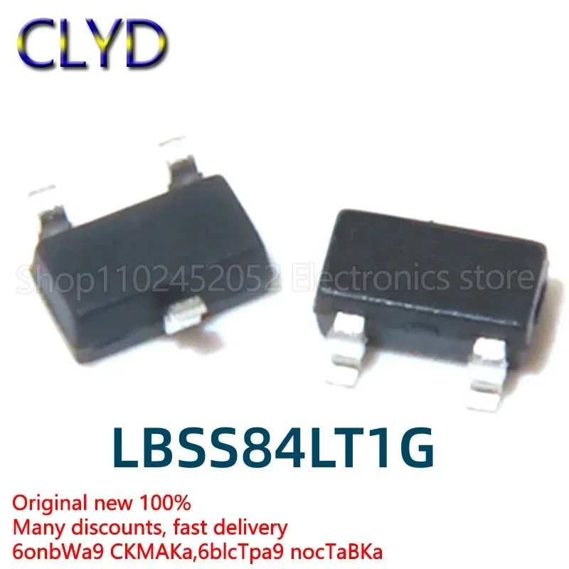 

3000PCS/LOT New and Original LBSS84LT1G BSS84 SMD SOT23 P-channel field-effect transistor (3K)