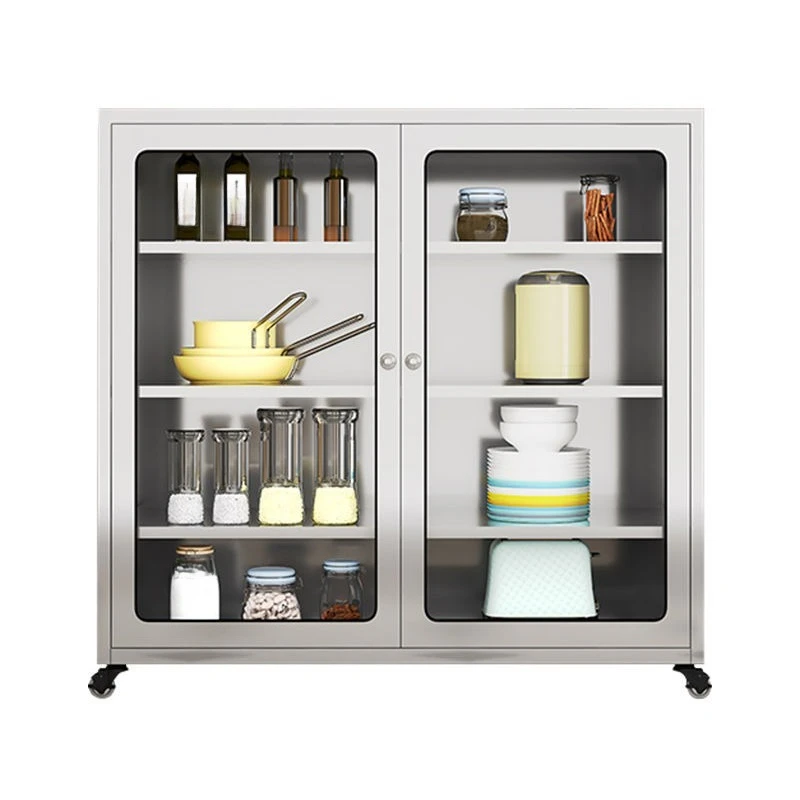 Stainless Steel Kitchen Cupboards Side Cabinets Lockers Dining Room Lockers