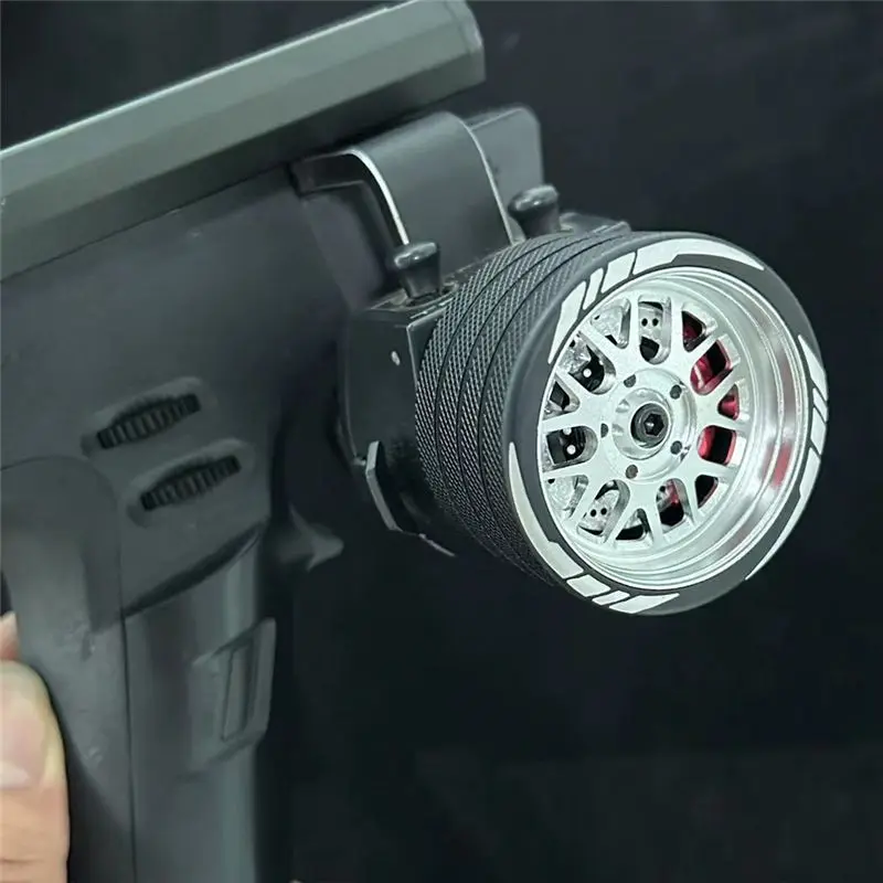 

Component Metal RC Remote Control Transmitter Steering Wheel Handwheel for FlySky NB4 G7P SANWA MT4 FUTABA 3PV 7PX WFLY X9,5