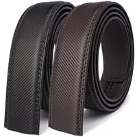 Genuine Leather Large Size Belt No Buckle for Automatic Buckle Belts Without Buckle for Men Women High Quality Male Jeans Belt