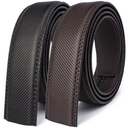 Genuine Leather Large Size Belt No Buckle for Automatic Buckle Belts Without Buckle for Men Women High Quality Male Jeans Belt