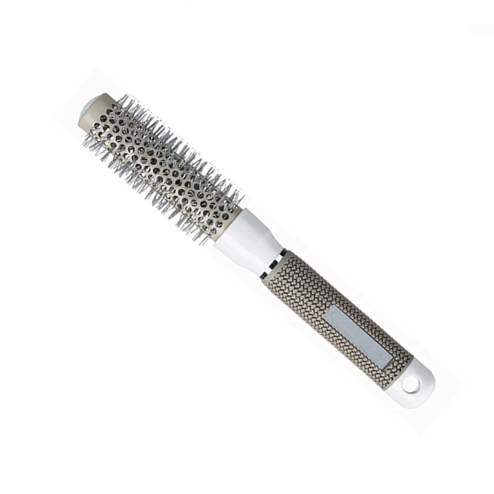 

Round Hair Brush Hairdressing Tool Comb Salon Supplies Roller Mini Hairbrush Grey