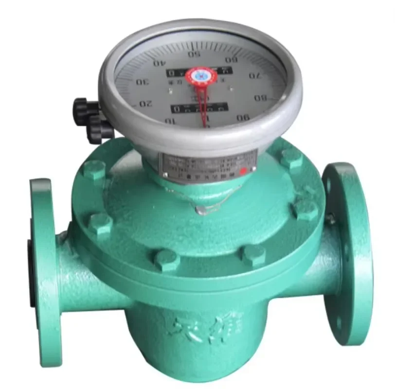 

Factory Direct Supply Fuel Oil Dies el Tanker Loading Unloading Mechanical Oval Gear Flow Meter