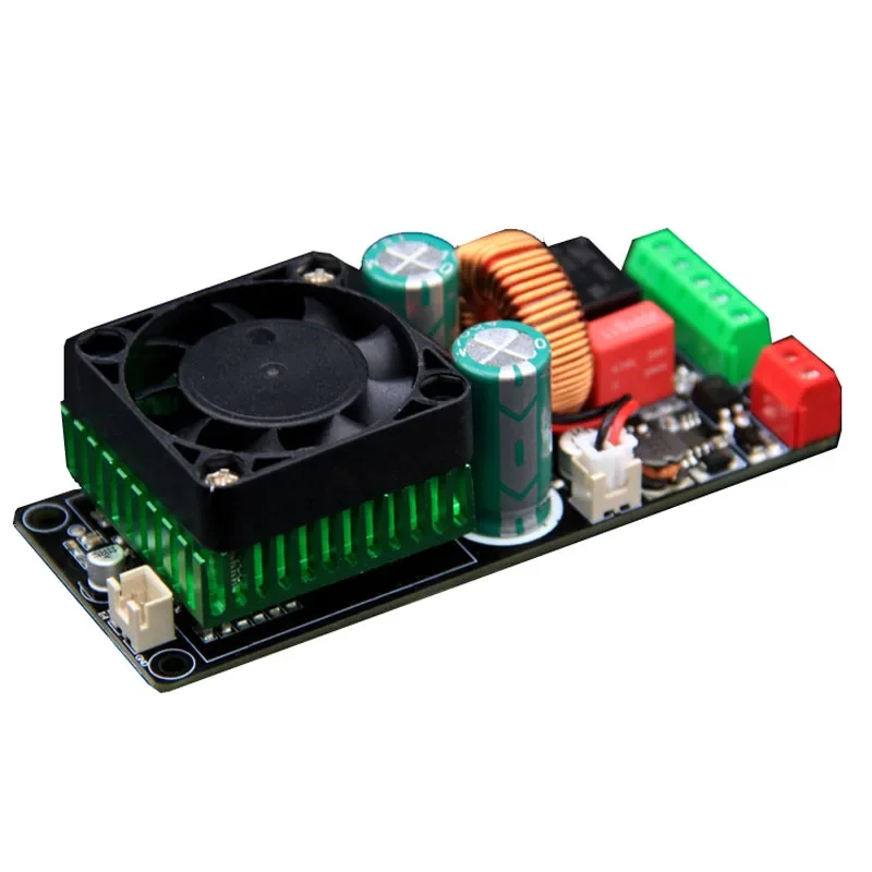 DLHiFi New 500W Mono Class D HIFI Digital High Power Amplifier Board With Speaker Protection Relay Better Than LM3886 IRS2092S