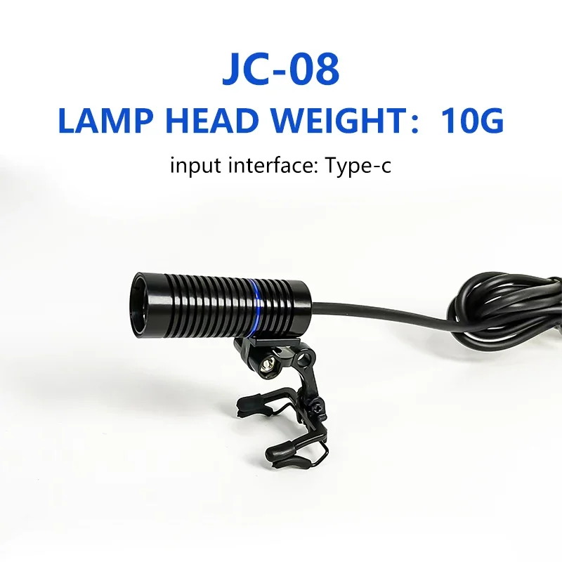 Limited time discount3W LED  Loupe Headlamp Medical Surgical Lupas Rechargeable Head Light with Battery for Dentist Binoculars M