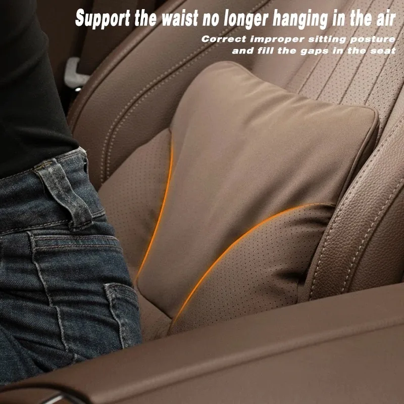 Suitable for Automotive Headrest Maybach S-Class Pillow Car Mercedes-Benz Tesla Neck Protective Pillow Comfortable Waist Cushion view 3