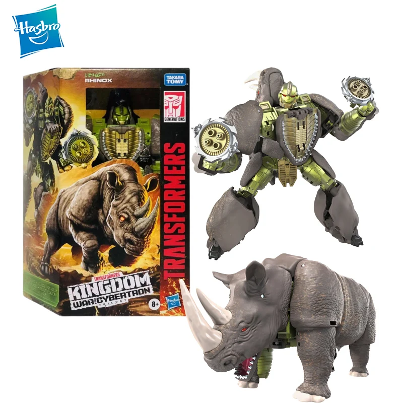 

Hasbro Transformers Toys Kingdom Series V- Rhinox WFC Action Figures Movie Collection Figures Gift Toys for Adults and Children