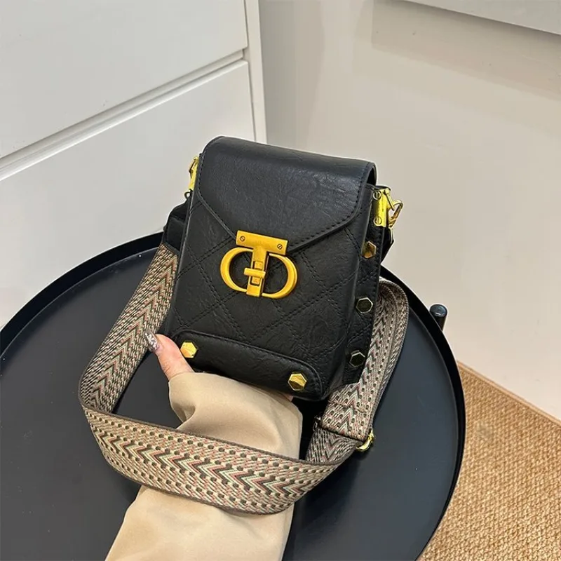 

Модная женская сумка для женщин, сумка через плечо с принтом ретро пресбиопии, элегантная и изысканная сумка подмышками MaillardStyl для ежедневного использования