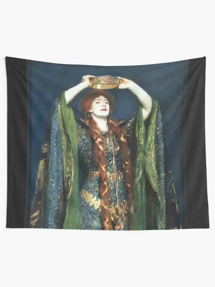 Ellen Terry as Lady MacBeth - John Singer Sargent 1899 Tapestry Room Decor Wall Art Tapestry