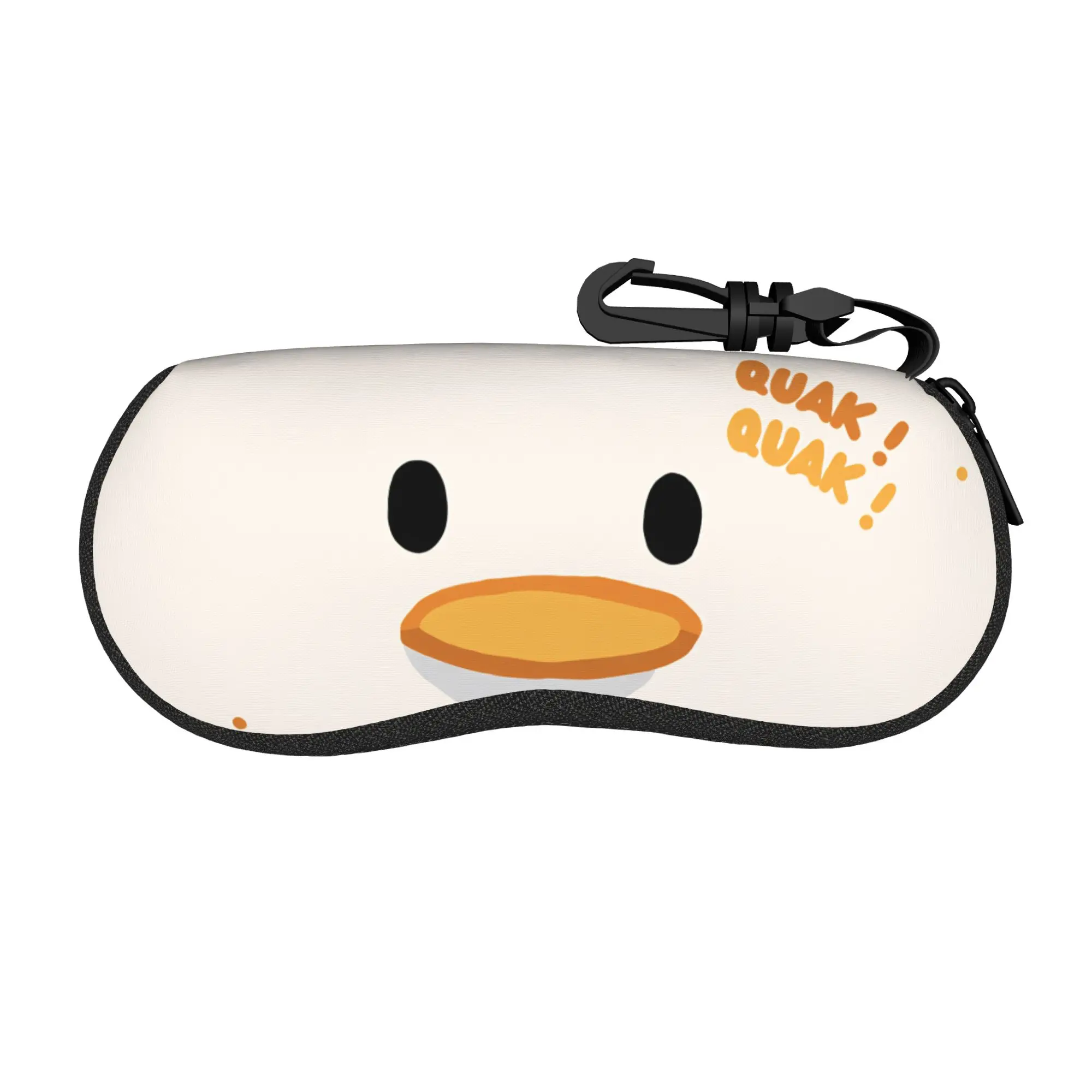 Yellow Duck Glasses Case  Sunglasses Pouch Daily Classic Eyewear Storage Print Unisex Eyeglass Protector