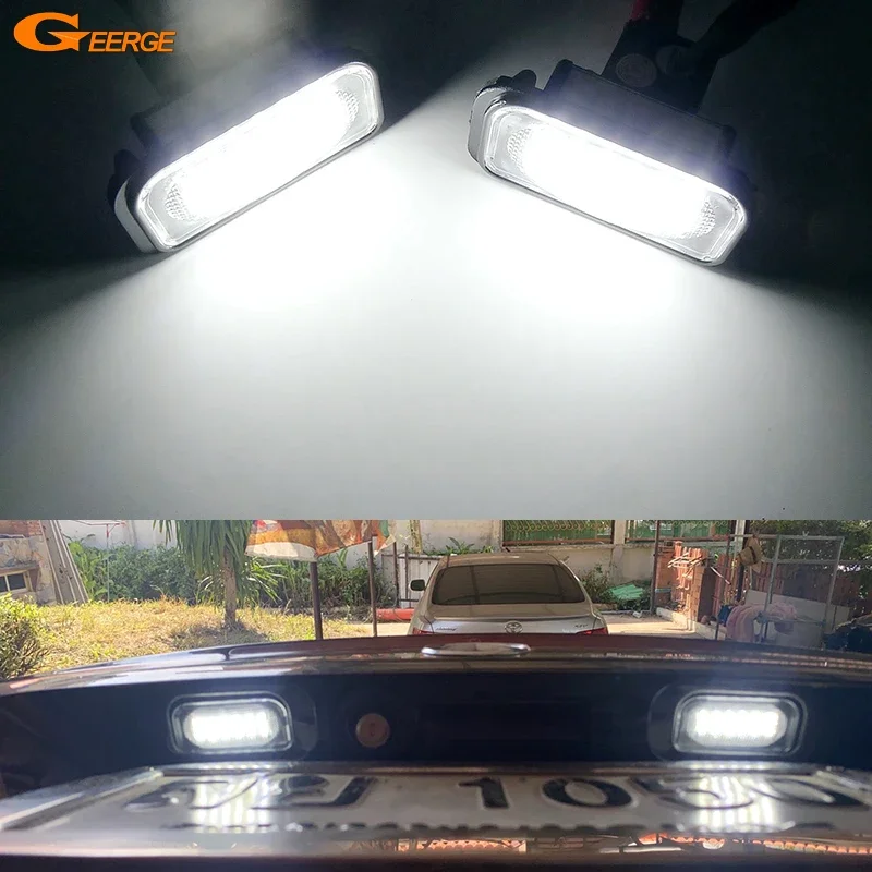 

For Mercedes Benz C CLK Class W203 W209 A209 C209 No Error Ultra Bright Led License Plate Lamp Light