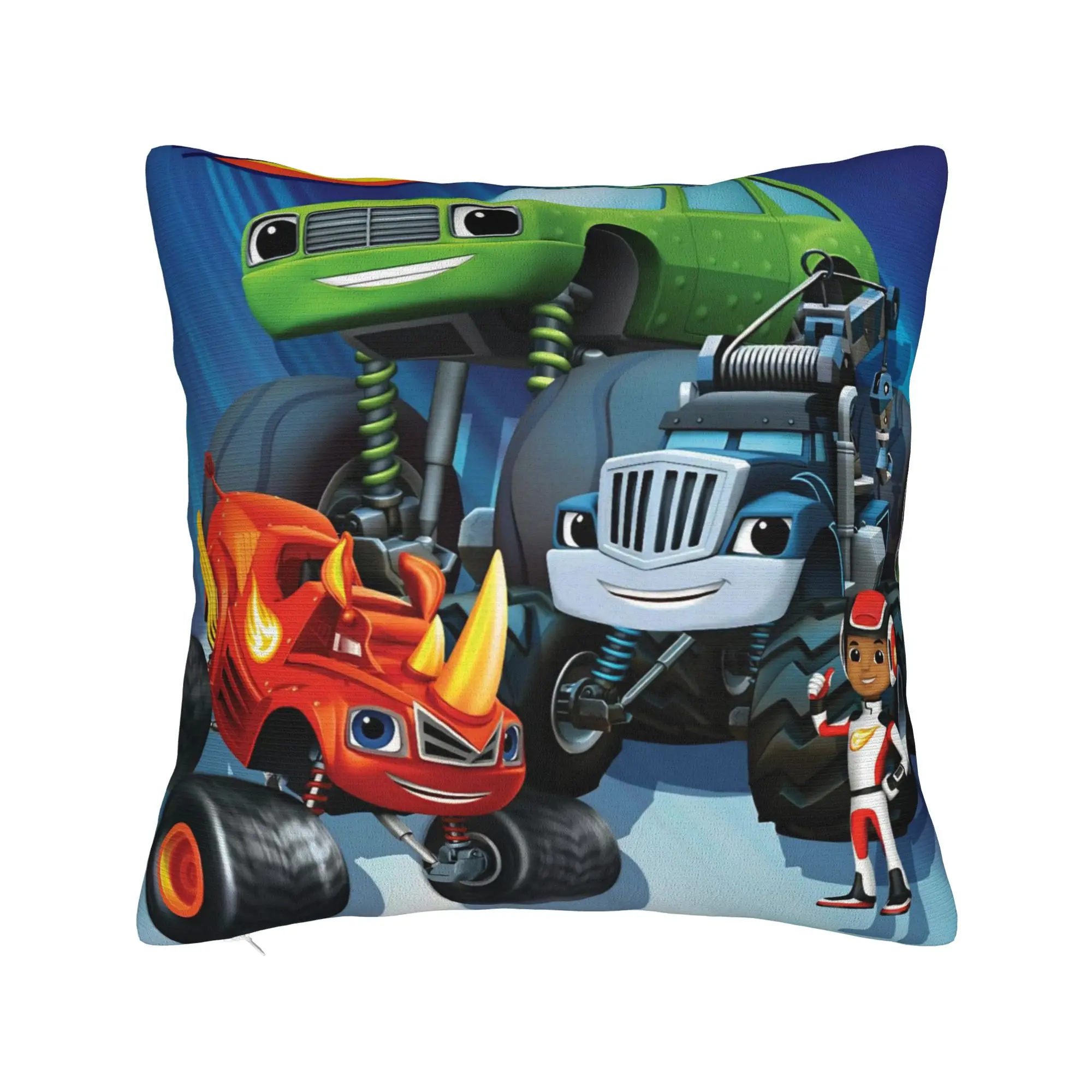 Decorative Pillowcases Blaze and the Monster Machines Stuff Home  Pillow Case Cover Zippered Multi-Size