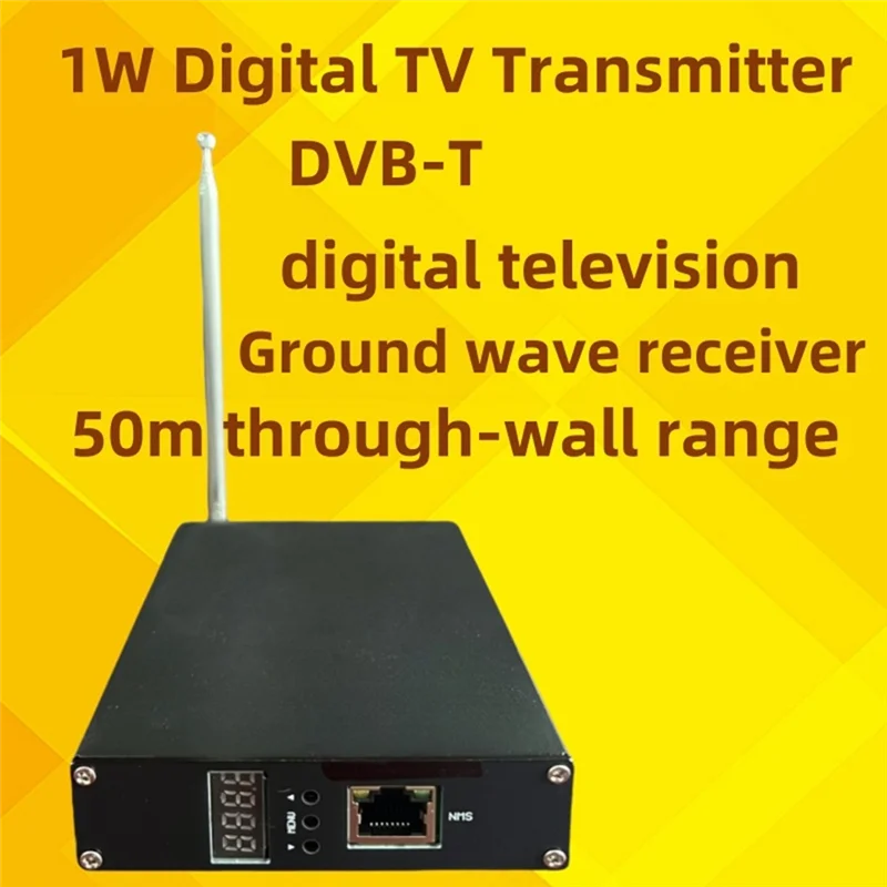 Передатчик ABMF-TV, диапазон сквозных стен, 50 м, эффективная передача для домашнего телевизора, вилка стандарта США