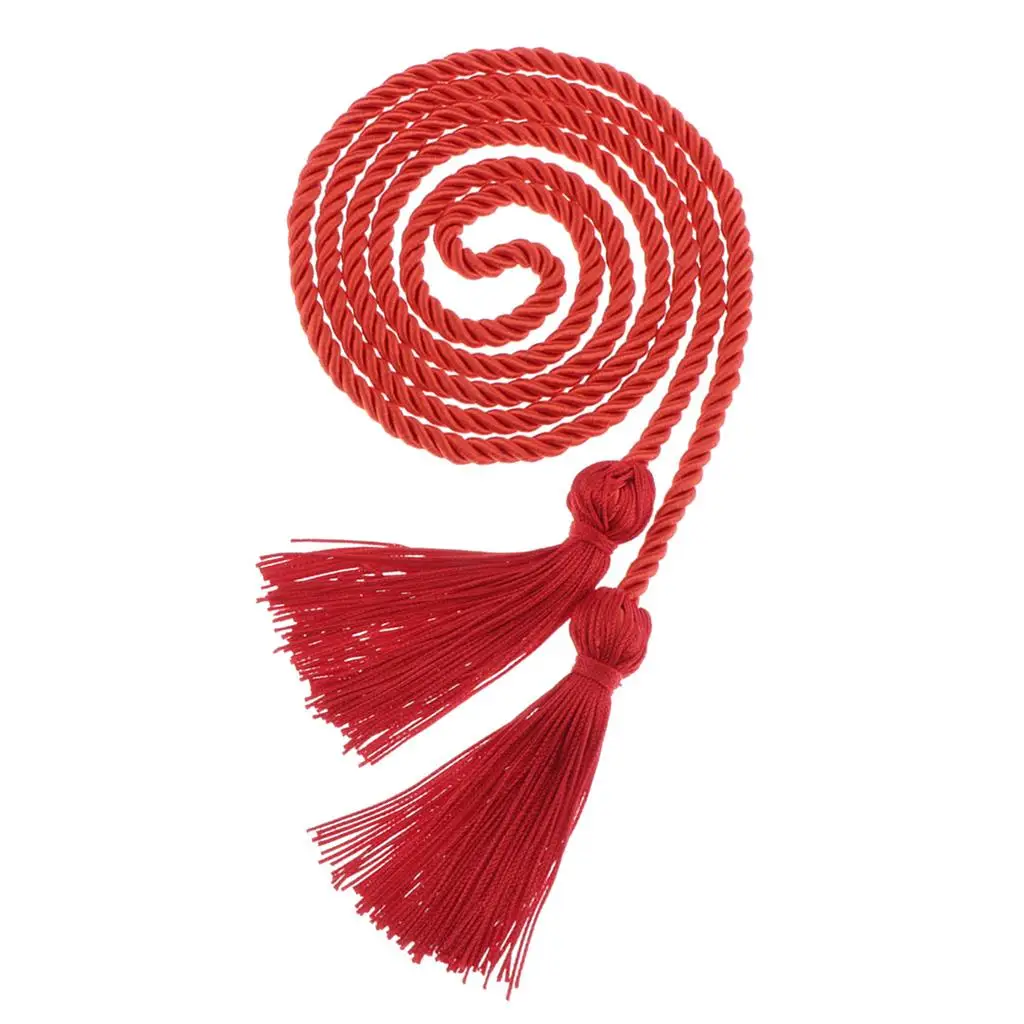 Honor Cord Single Braided Cord Length 67'' for Grad Days Multi-color