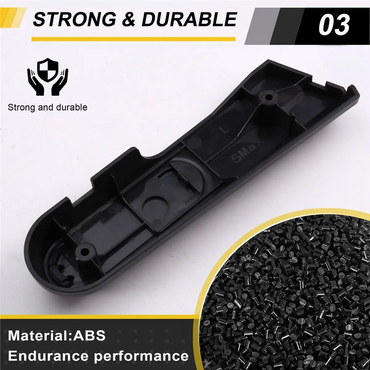 Rear Left Right Trim Shell Reflective Stick Electric Scooter Parts Rear Protection Cover for 5/5 Max /5 Pro