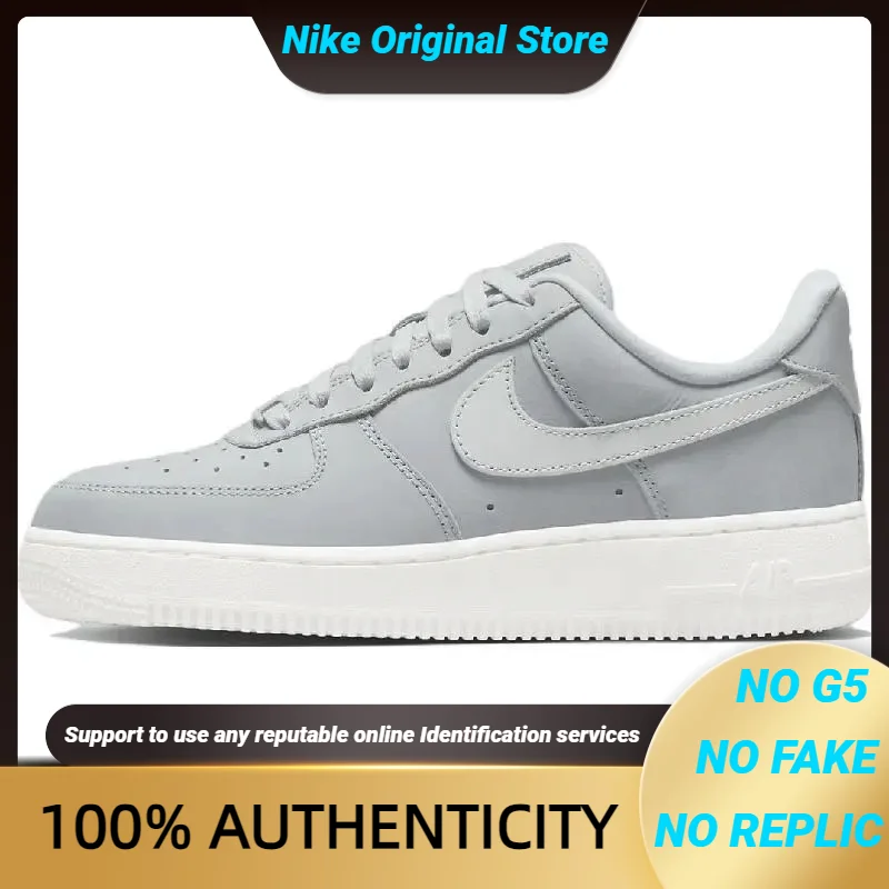 

Nike Women's Air Force 1 Premium 'Wolf Grey' Sneakers shoes DR9503-001