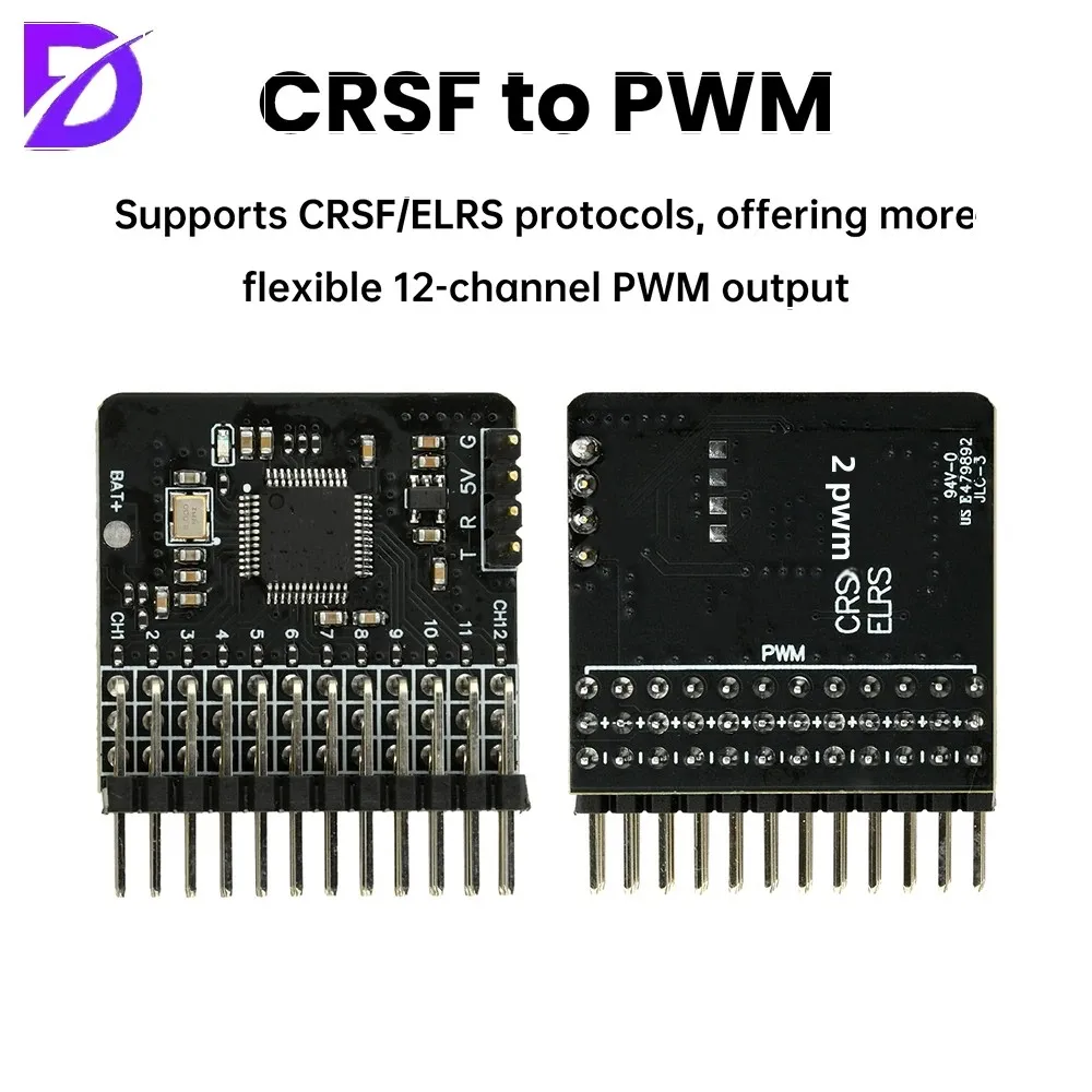 Dc 5V Crsf To Pwm 1…