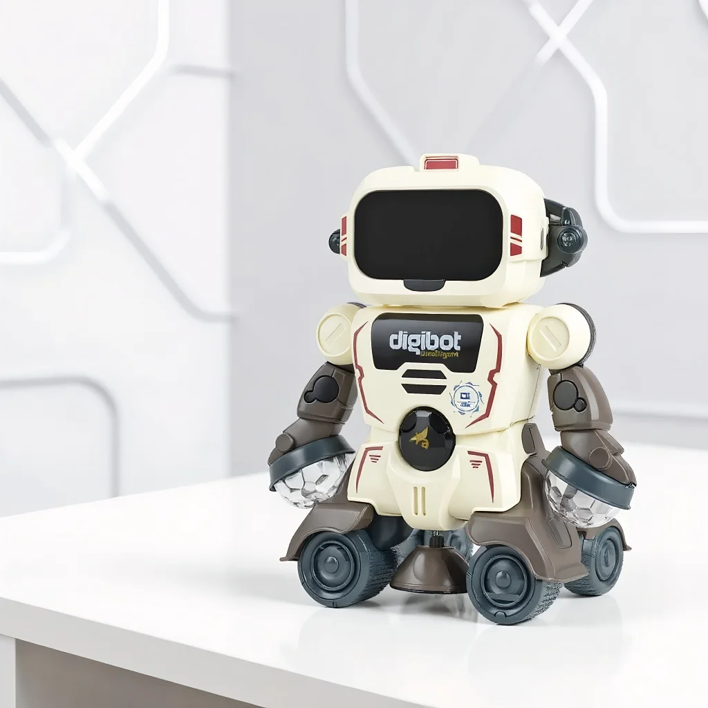 

Little Live Pets Robot Dog - Dancing Robot with Music, Flashing Lights & Swinging Motion Electric Toy