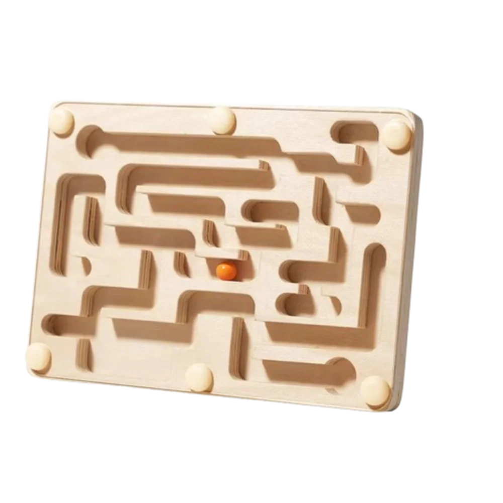 Board Game Qwirkle - 3D Puzzle Labirynt z Kulkami, Przezroczysta