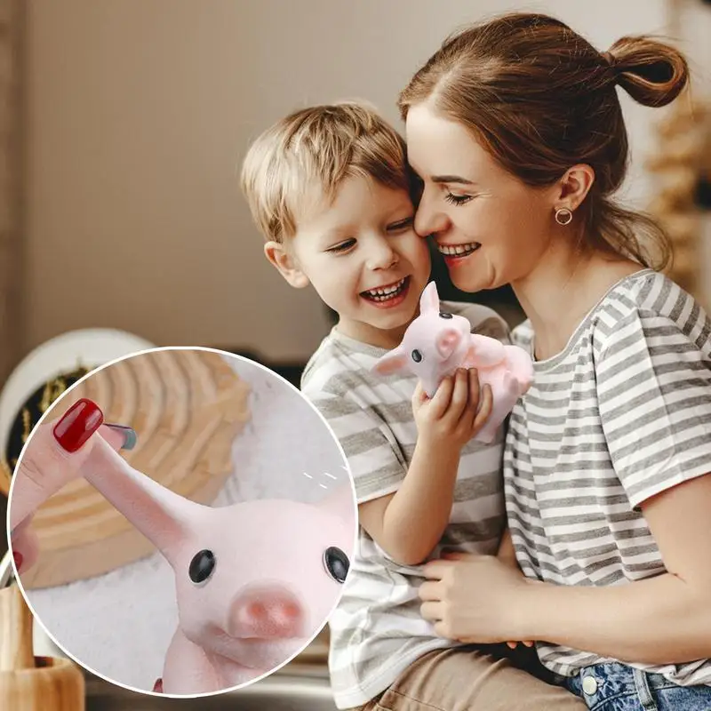 Knijpdier Handspeelgoed Schattig Kin In Hand Knijp Speelgoed 14 Cm/5.5 Inch Realistische Fidget Pop Hoge Veerkracht rebound Bal Voor