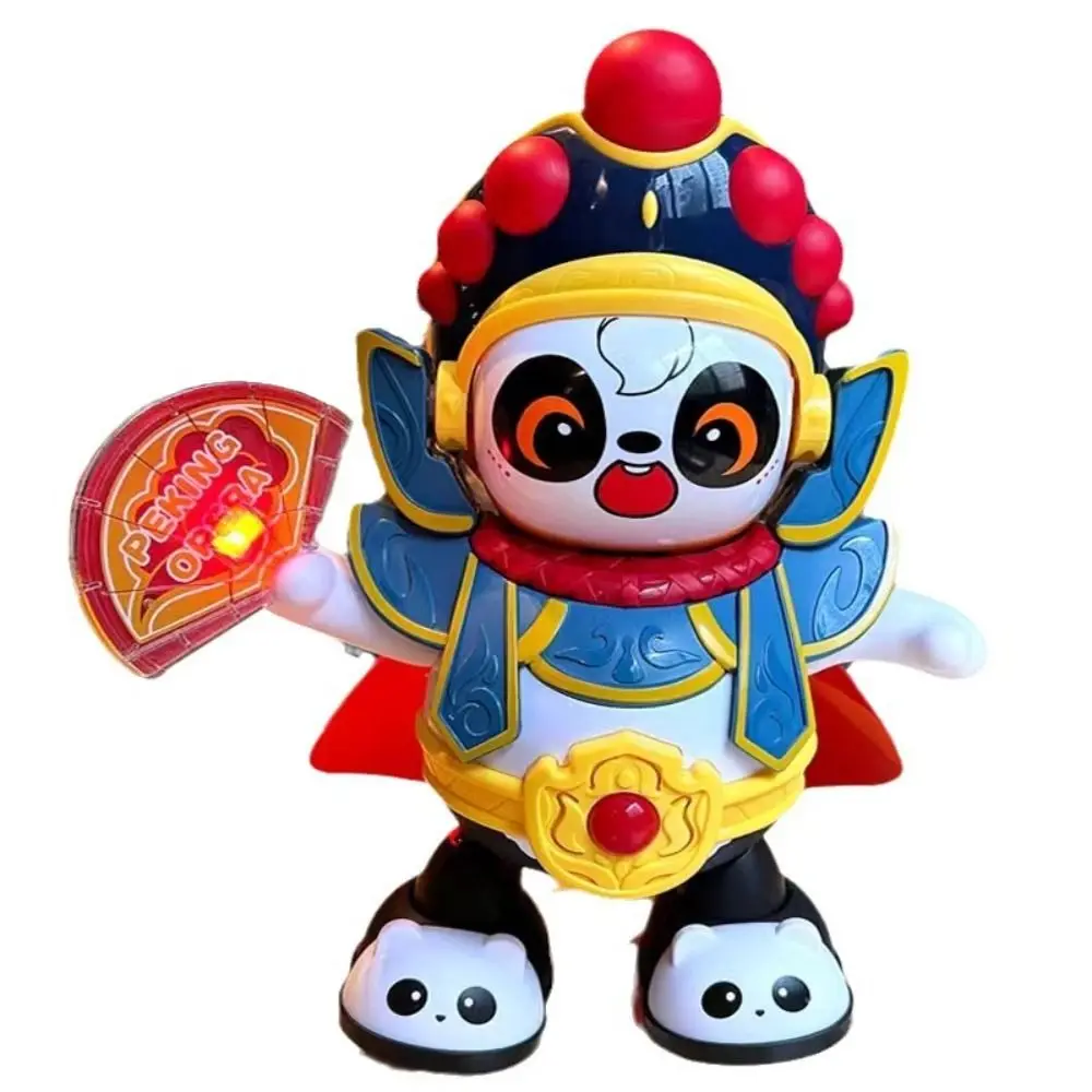 เสฉวน Opera Sichuan Face เปลี่ยนตุ๊กตาไฟฟ้าแบบดั้งเดิมอัตโนมัติเปลี่ยนใบหน้าของเล่น MINI DIY หัตถกรรม