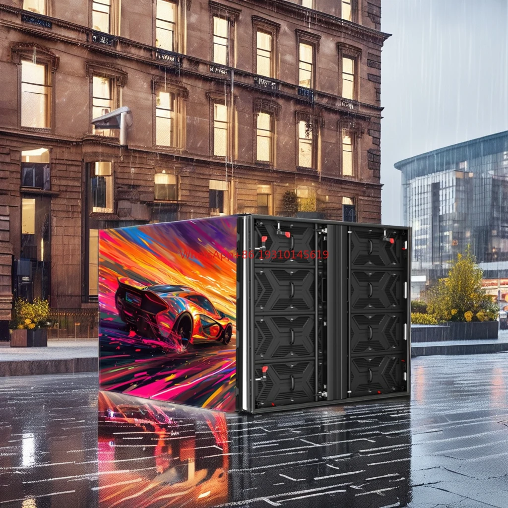 

Светодиодный видеоэкран P7.81 для наружного применения, полноцветный, изогнутый, IP65, напрямую от производителя, 2 года гарантии, CMS, для рекламы, ритейла, лифтов, агентств