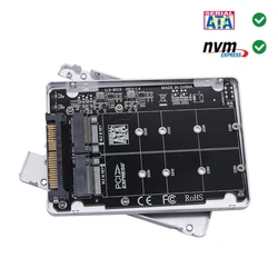 OULLX M.2 NVMe NGFF Dual Protocol To U.2 SFF-8639 High Speed Hard Disk Case Inline SSD Solid State External M.2 Board Adapter