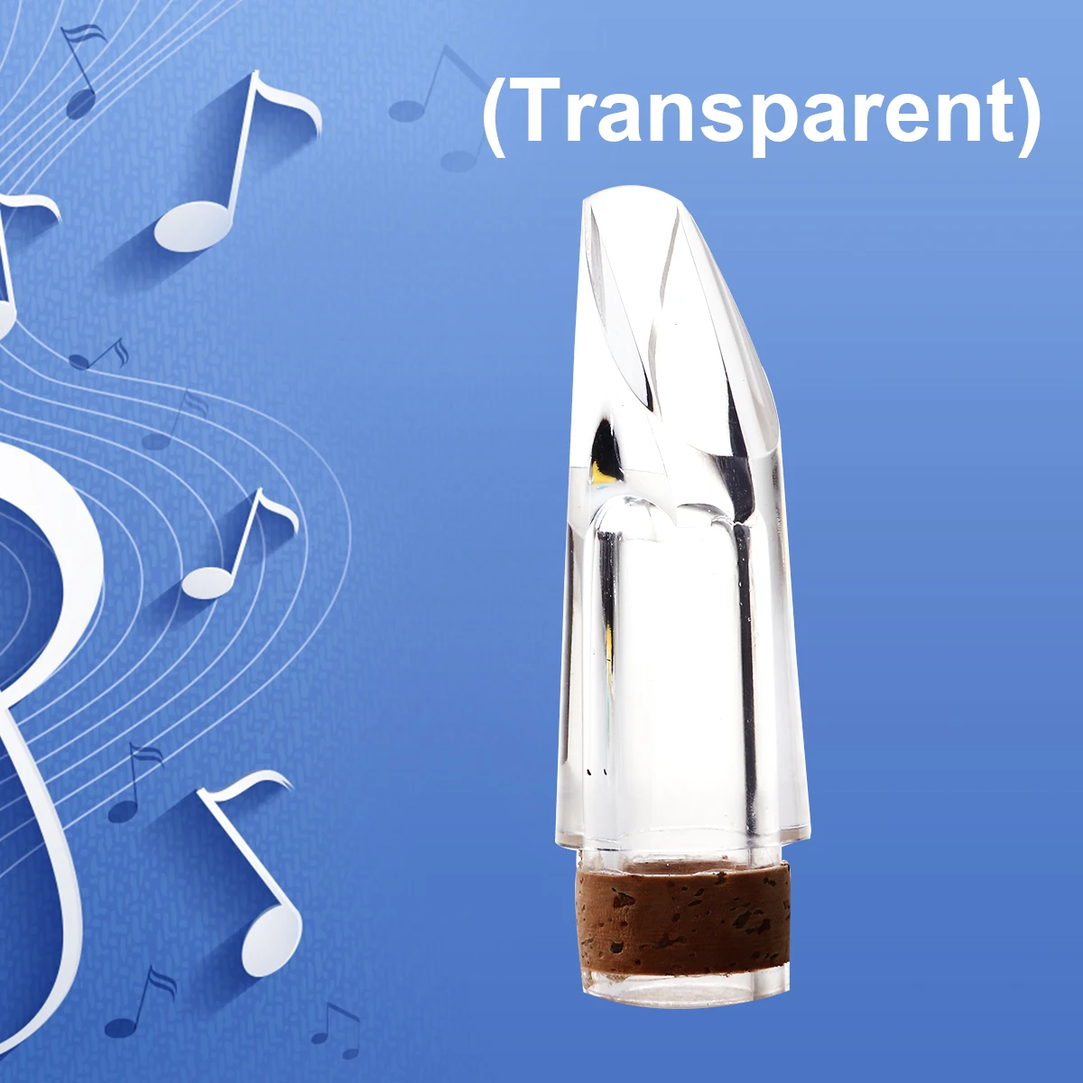 

Clarinet Bolwtorch Transparent Mouthpiece Professional Use Practice Mouhpiece Clear