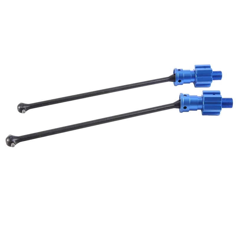 

AA84 1Pair Thicker Metal Front Rear Drive Shaft Driveshaft Dogbone CVD For Traxxas 1/6 XRT RC Car Upgrade Parts