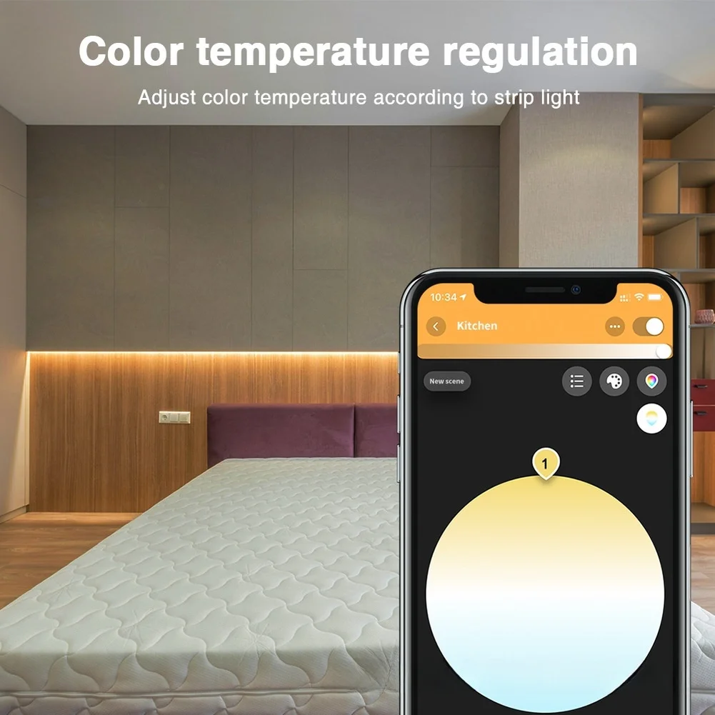 for Smart Wireless LED Strip Controller for ZIGBEE with 3 Wire and 2 Wire Compatibility and 12 Amp Max Current