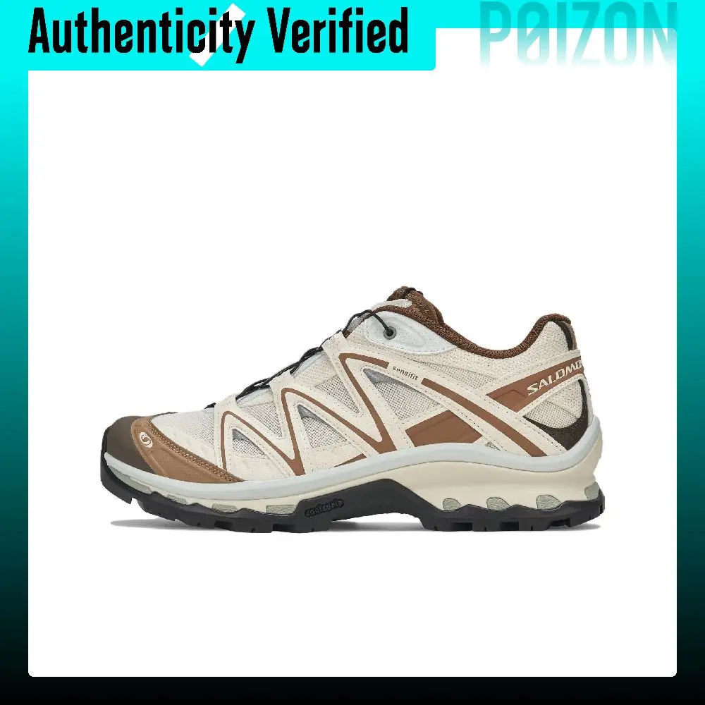 SALOMON XT Quest Running Shoes Unisex Low Top Beige Brown L45484600