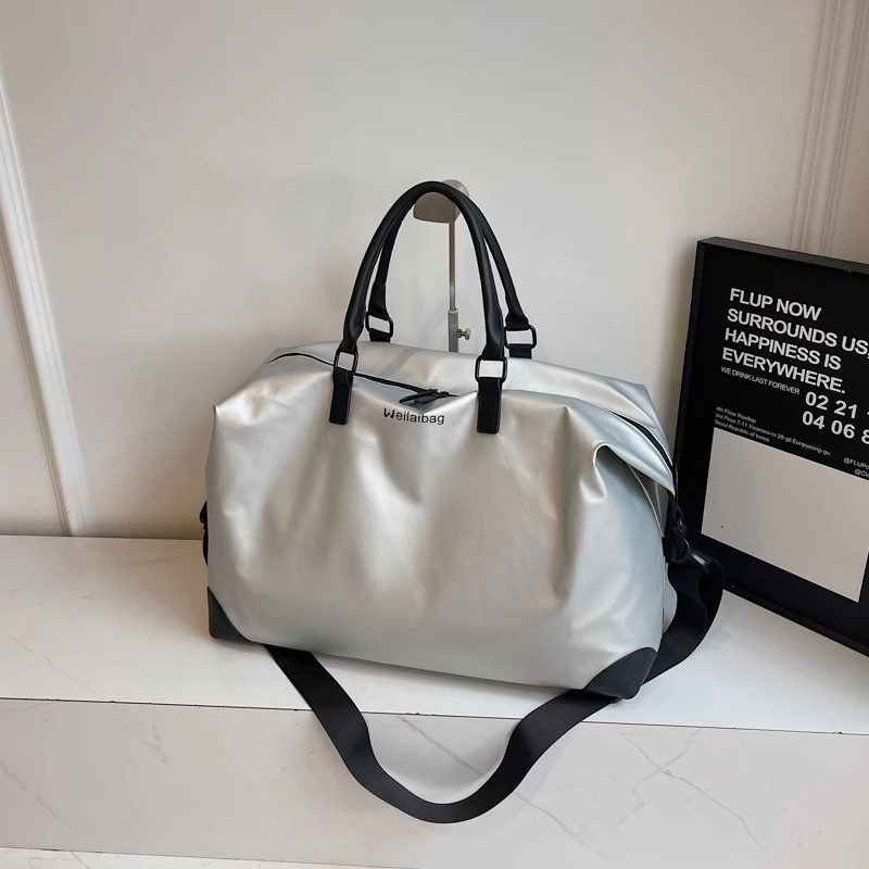 

Women's Fitness Handbag Dry Wet Sepration Gym Sports Bag Large Capacity Luggage Shoulder Bag Casual Travel Storage Crossbody Bag