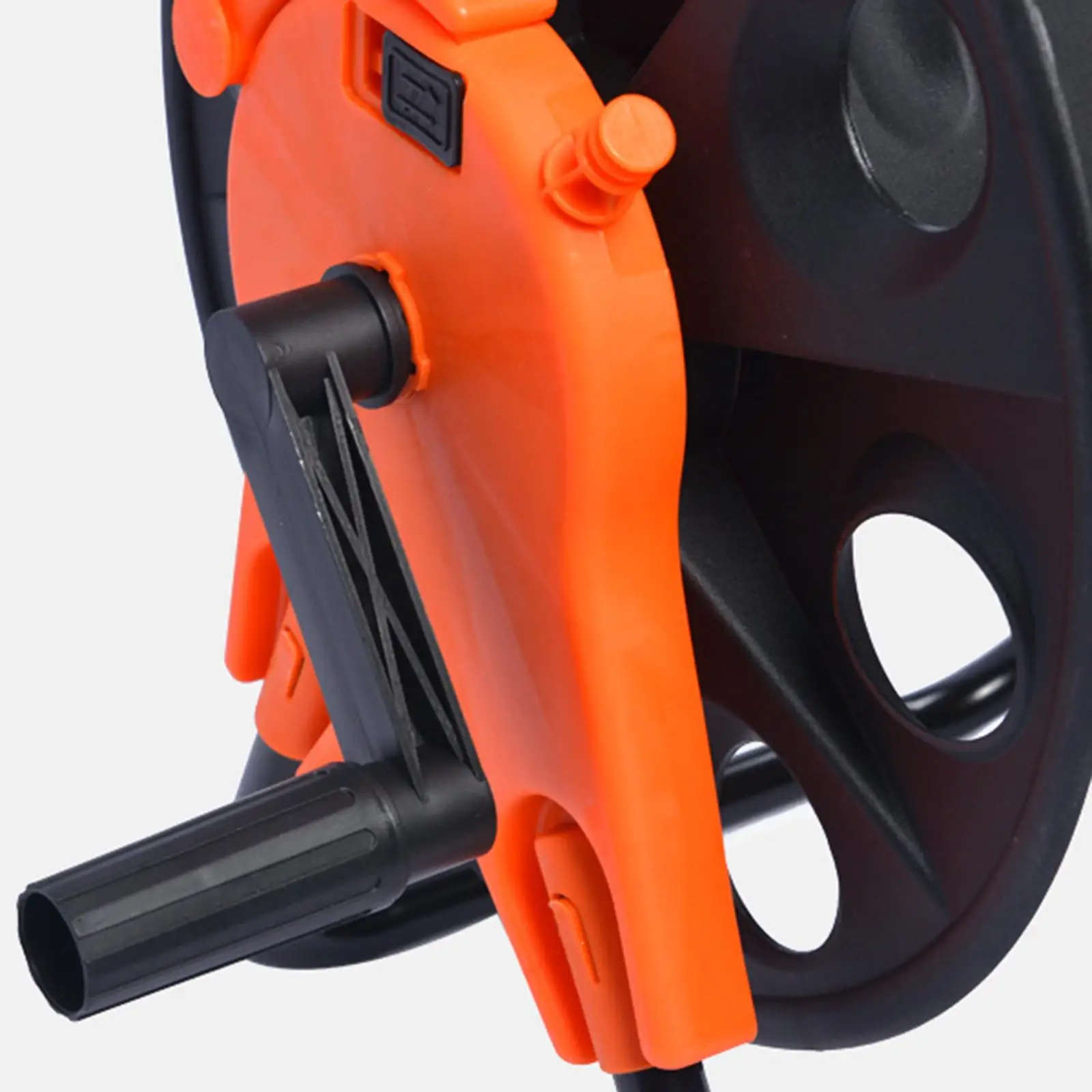 Multifunctional Pipe Storage Rack Hose Reel Cart Water Hose Holder Plastic Garden Tool for Outdoor Cleaning and Tidy Yard