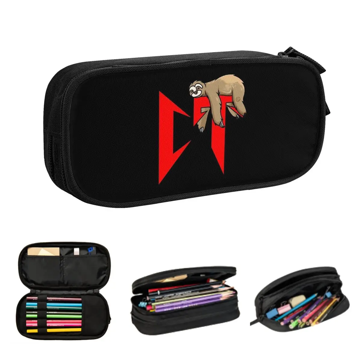 Natanael Cano Nata Montana ألبومات مقلمة للطلاب الهدايا صندوق القلم حقيبة أقلام رصاص سعة كبيرة قلم رصاص الحقيبة حامل قلم