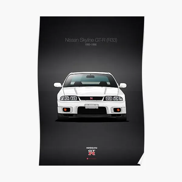

Плакат Nissan Skyline Gt R R33, картина, забавное украшение, Настенный декор, картина, винтажная комната, Современная роспись, искусство, домашняя печать без рамки
