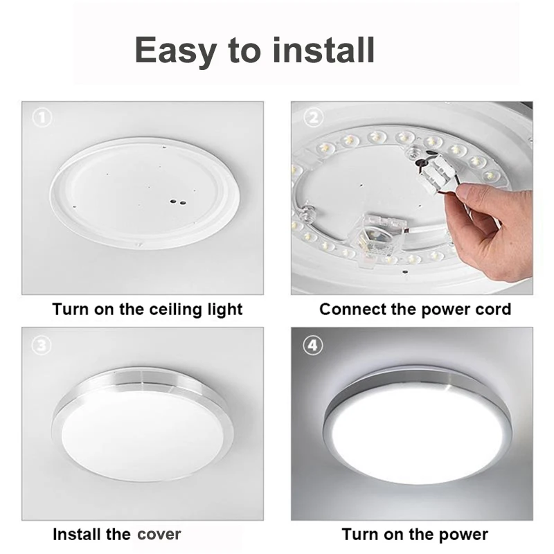 12W 18W 24W 36W Ceiling Light Replacement Led Module 220V Led Panel Board Led For Circle Lamp Ceiling Fan Wall Lamp Round Module